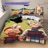 3pcs Sanchez Rick Duvet Cover Set, 1 Duvet Cover + 2 Pillowcases (No Insert), High-Definition Print for All Seasons,Durable yy251103050