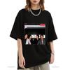 Steppin' Out Album T Shirt The Osmonds Tour T-Shirt Female Streetwear Fashion Oversized Tee Shirt Unisex Black Tops