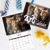 2026 Милый Кот Модный Календарь