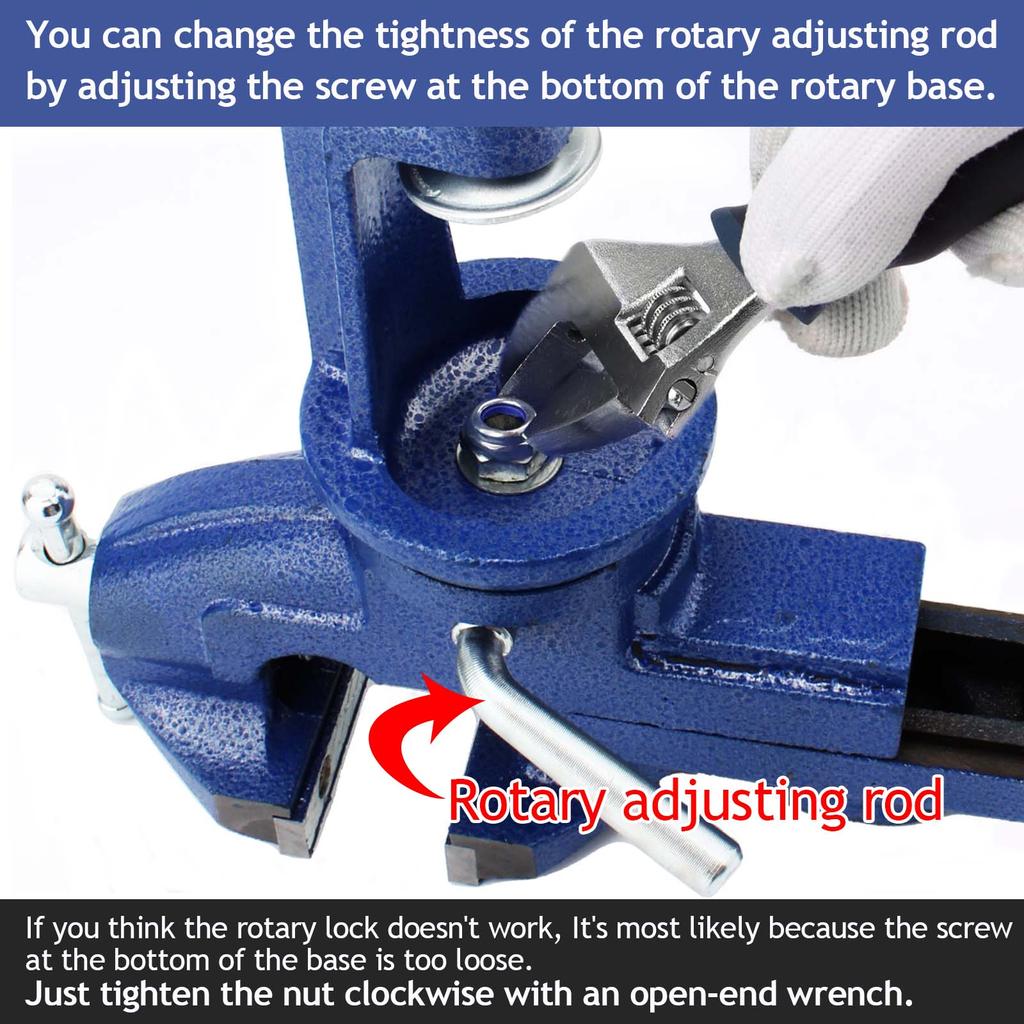 Универсальные настольные тиски 3 дюйма, настольный зажим, поворотное основание на 360°, быстрорегулируемые домашние тиски, зажимные тиски, портативные верстачные тиски для деревообработки