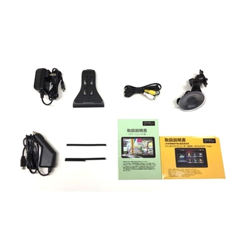 Навигационная система SPIRIX для автомобиля с бесплатной картой на приборную панель, новейшая карта 2018 года, встроенная навигация и видеорегистратор SX-REC87P, 7-дюймовая камера, One-Seg, обновления в течение 3 лет,