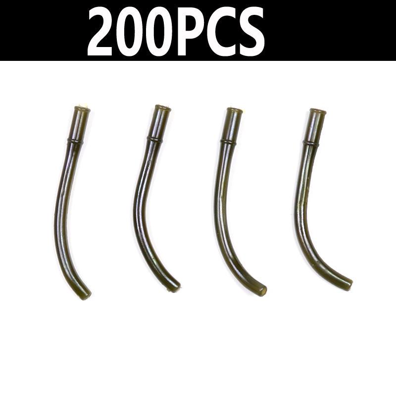 Bimoo Withy Pool Rig Alinger, резиновый рукав с крючком, терминал для ловли карпа, снасти для размера 2 ~ 10, пар, чтобы изогнуться