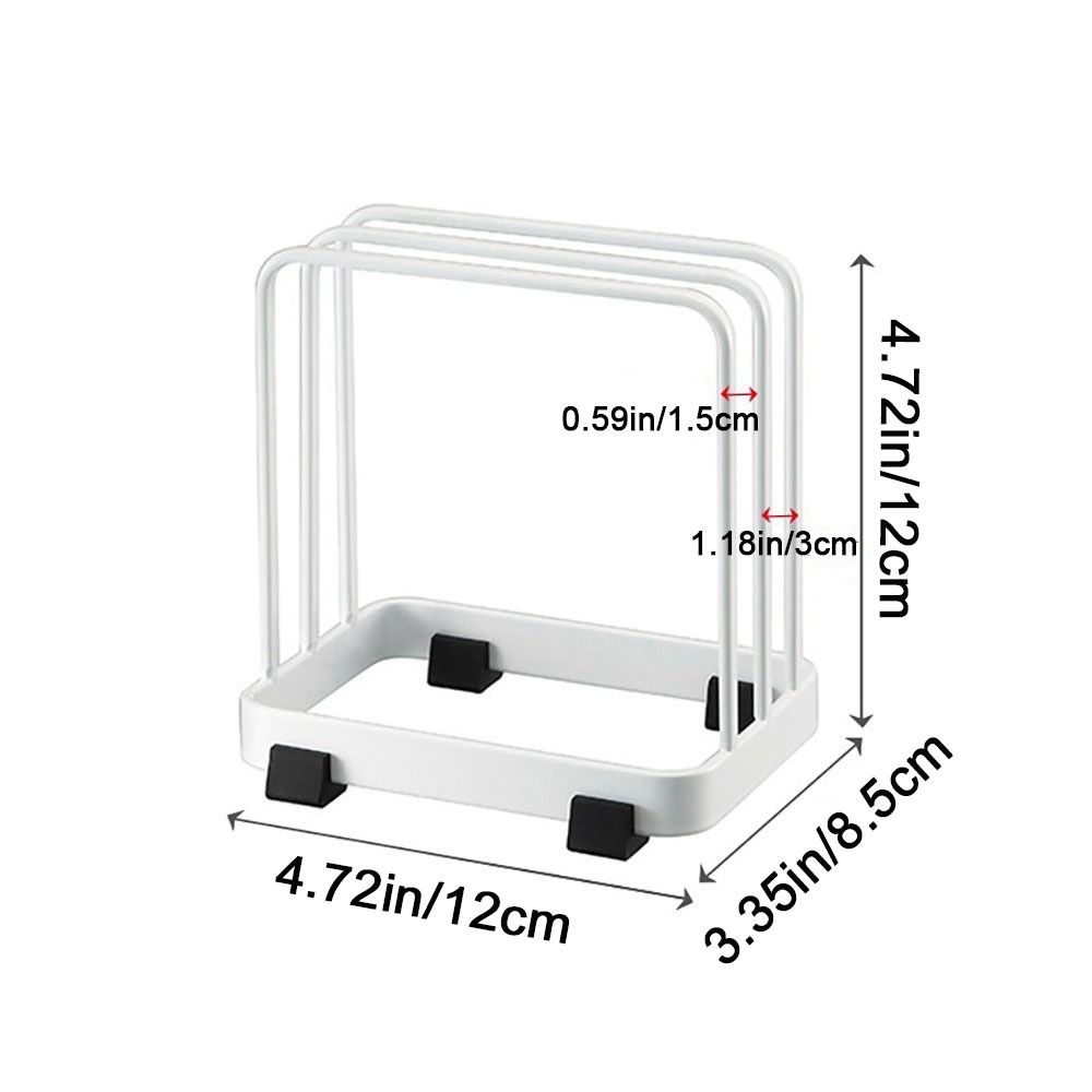 Black/White Vertical Finishing Storage Drain Tray Stainless Steels Dish Drying Shelf for Kitchen
