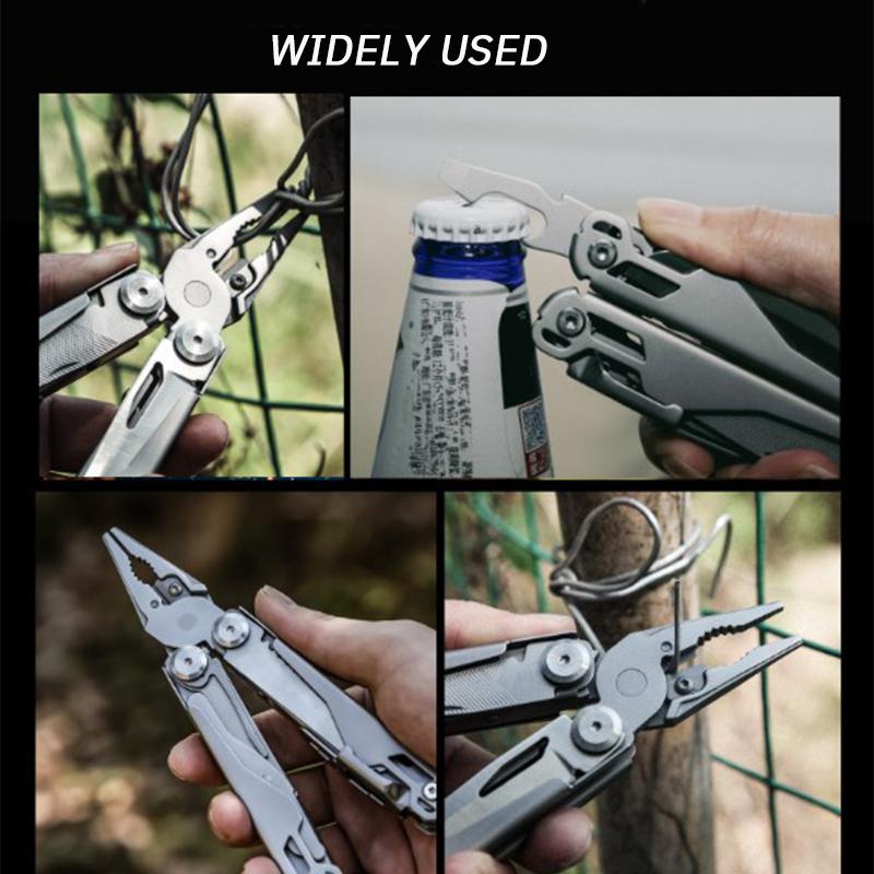 Многофункциональные тактические плоскогубцы, многофункциональный ключ из нержавеющей стали, аварийно-спасательный складной комбинированный инструмент
