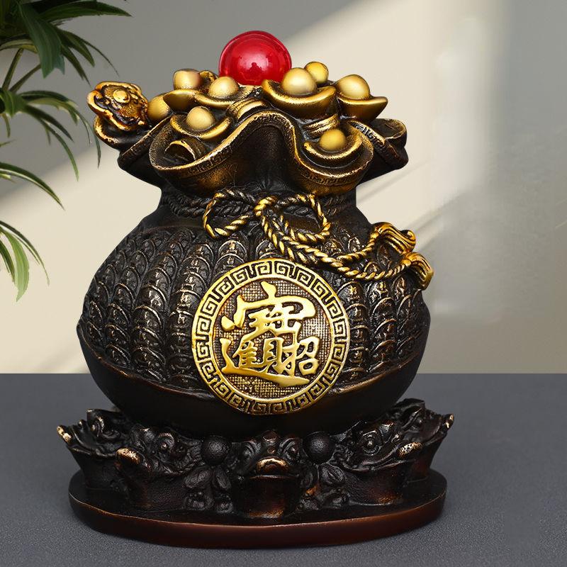 Латунная золотая жаба, украшение для богатства, домашняя гостиная, фирменный магазин, украшение в виде трехногой золотой жабы, чаша для сокровищ