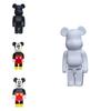 Bearbrick 400% Коллекционная фигурка из ПВХ Сорвиголовы Микки Медведь Строительный блок Модная игрушка