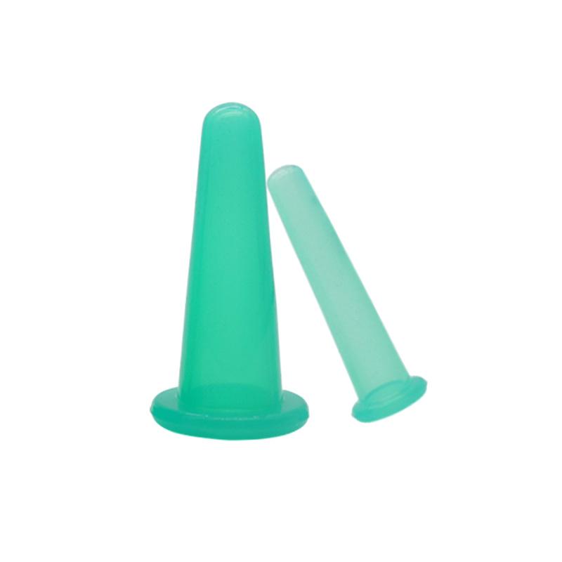 2 шт. силиконовая присоска для вакуумного массажа лица, расслабляющая банка для лица, ног, рук, бытовая гигиена, инструмент для подтяжки кожи лица