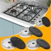 1Set Oven Gas Hob Burner Cooker Hat Set Upgraded Crown Flame Cap New Stove Lid