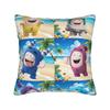 O-Oddbods Pillowcase Merch Printed Cushion Cover Decorations  Throw Pillow Case Cover Home Multiple Sizes