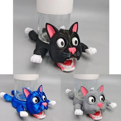 Водонепроницаемая подставка для кошек, теплоизоляционная подставка для чашек, новая мультяшная подставка для кошек, дом