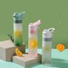 700ml Sport Water Bottle for Travel Outdoor Fitness Plastics Water Cup Large Capacity Gradient Spray Bottle BPA Free Drinkware