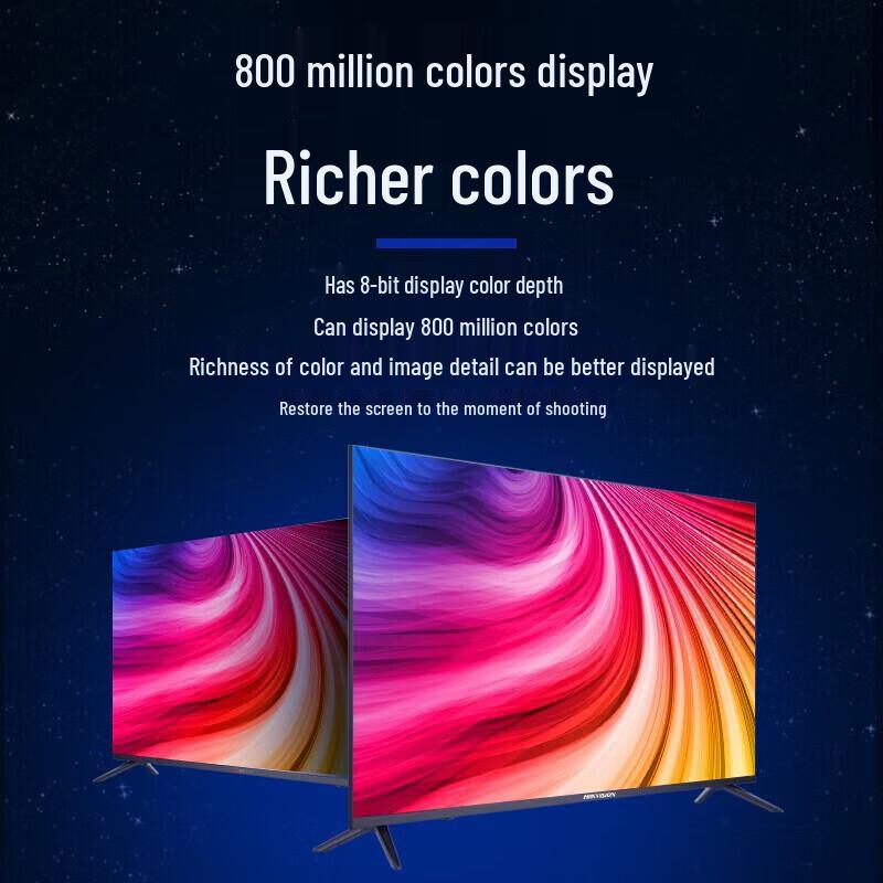 HIKVISION 50-inch 4K UHD Security Monitor CN plug (adapter included)