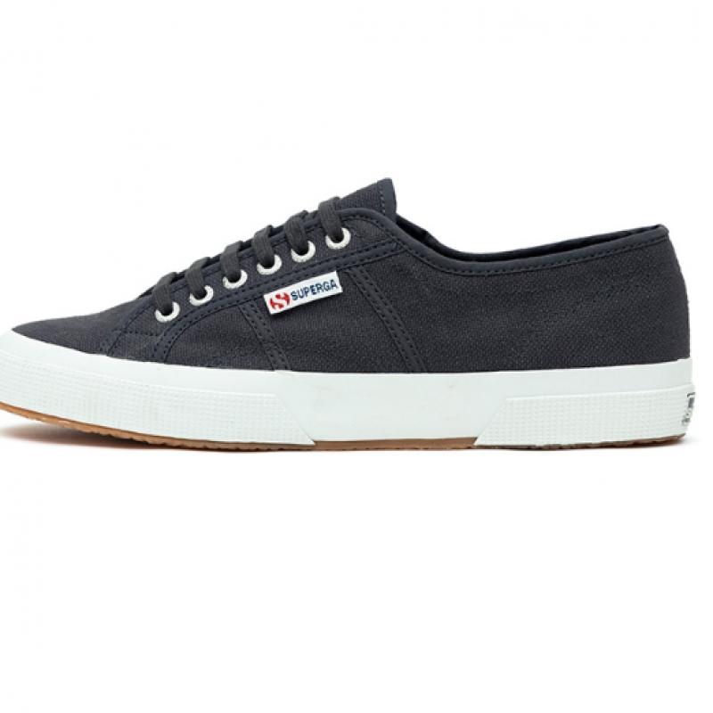 Superga 2750 Стираный хлопок Синий Серый S8125cwakn