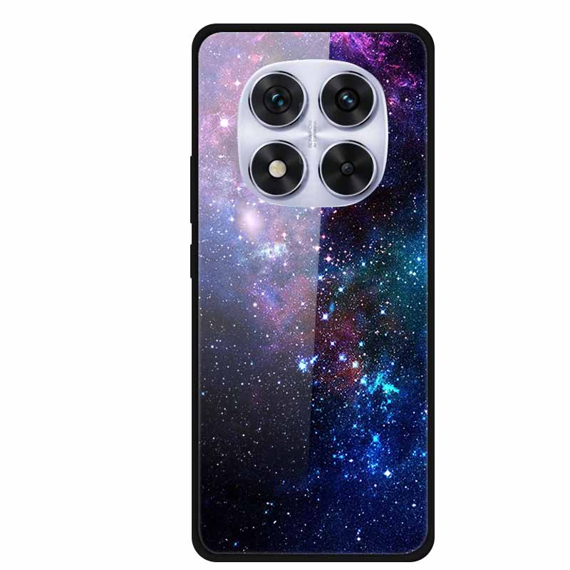 Закаленное Стекло Чехол Для Redmi Note 14 Pro Coque 14Pro Цветы Чехлы Для Телефона Для Xiaomi Redmi Note14 Pro Жесткий Задний Чехол Funda