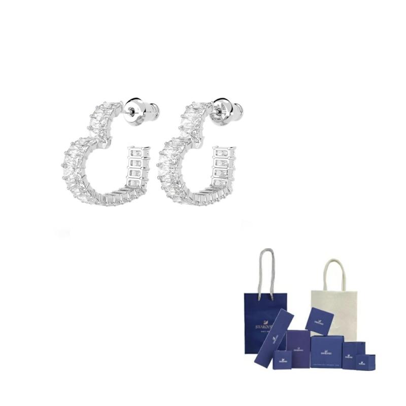 Swarovski Серьги "Матрица"