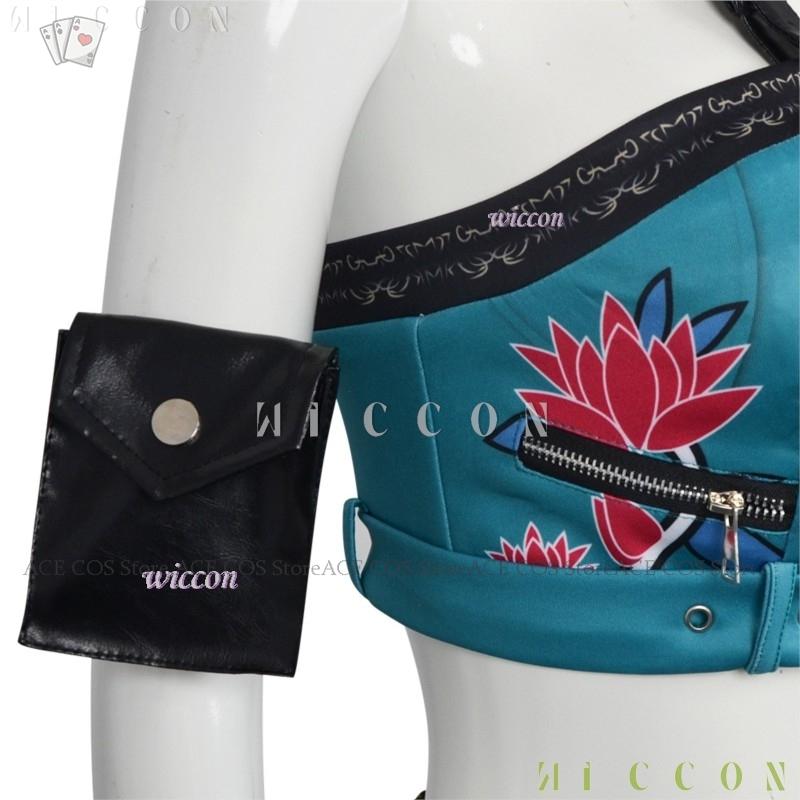 K-Pop Huntrix Зои Косплей Костюм Парик Костюм Охотников на Демонов Реквизит Кунай Ролевая Игра Сценическая Одежда Хэллоуин Униформа Девичьей Группы