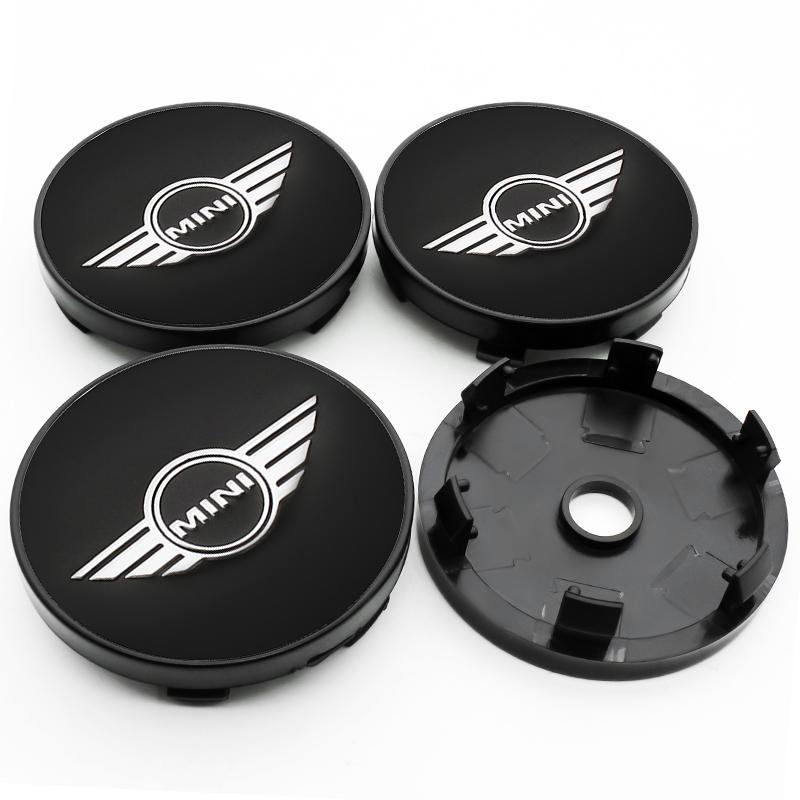 4Pcs/set 56mm 60mm Car Wheel Center Hub Cap Rim Cover Stickers Replace Accessories For Mini Cooper Works One JCW R56 R53 F54 F55