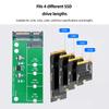 Адаптер M.2 SSD Ключ B Картридер для Жесткого Диска SATA3 6G Карта M2 SATA Райзер Адаптер для 2.5-дюймового SSD Карты Поддерживает 2230/42/60/80 M.2 SSD