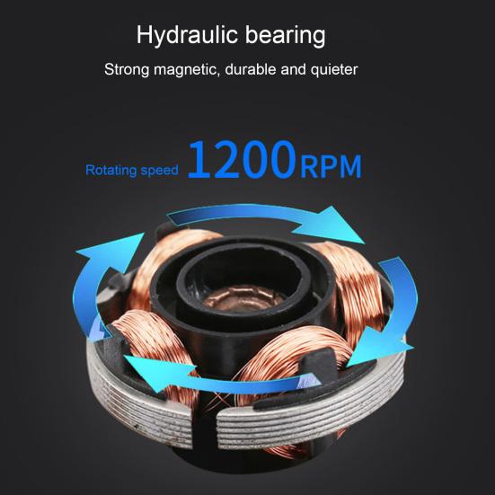 Полезный охлаждающий вентилятор Радиатор Гидравлический подшипник Цветной яркий свет Корпус компьютера Вентиляция