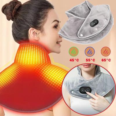 USB Шейный нагревательный шарф Электрический нагревательный плечевой шейный согревающий шарф Грелка для шеи для кемпинга Теплая поддержка спины Обертывание Термический инструмент