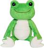 Nakajima Corporation Pickles the Frog Rainbow Pickles Plush Wakaba Toy, Medium, (Green Leaves) 107206-17