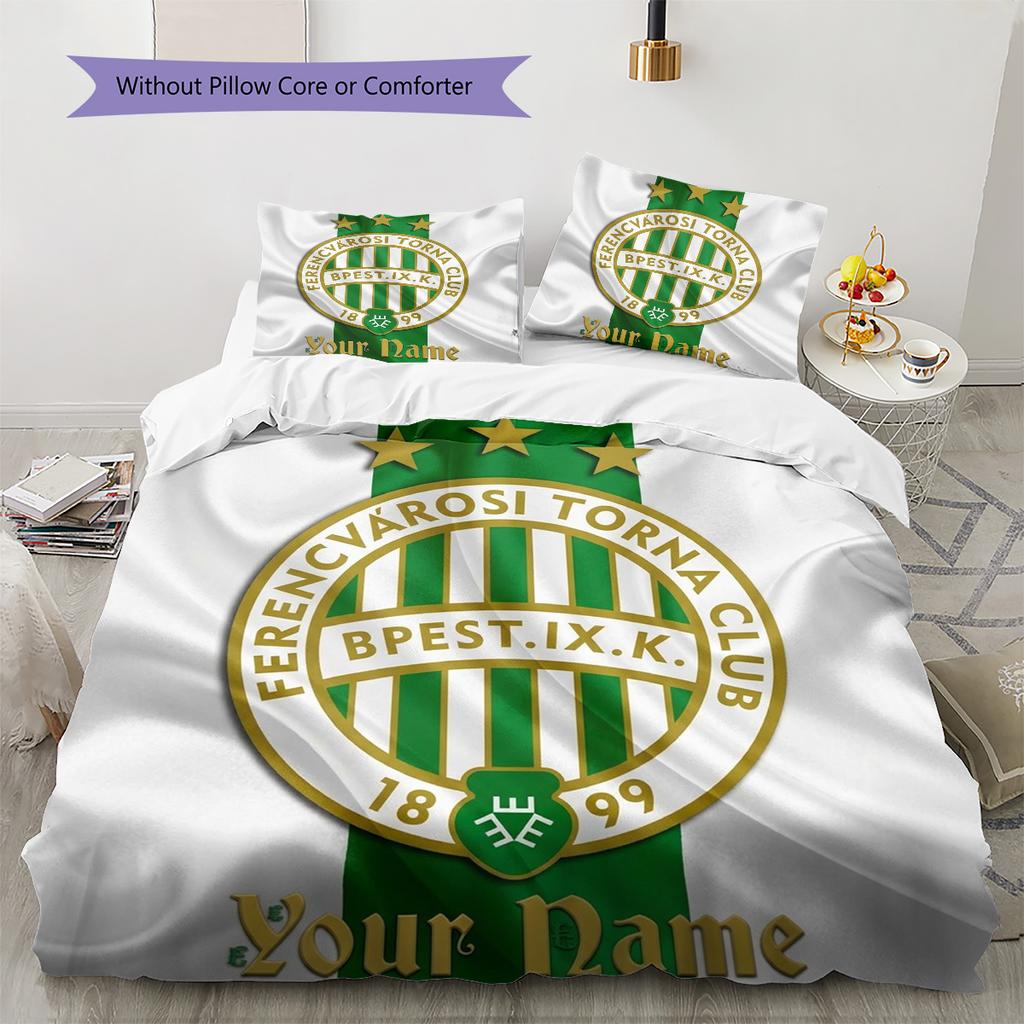 Bpest Ixk Anniversary Custom Name Pattern Bedding Quilt Set Quilt Cover Pillowcase Home Birthday Gift(1 * duvet cover + 2 * pillowcase, without core)