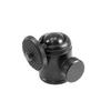 360 Degree Rotation Mount Base Inch Swivel Mini Ball Head Screw Tripod Mount for DSLR Camera Adapter, 1/4