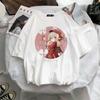 Women's T-Shirt Kawaii Genshin Impact Graphic Oversized T-Shirt Harajuku Summer Short Sleeve T-Shirts Woman Clothes Tops Tee