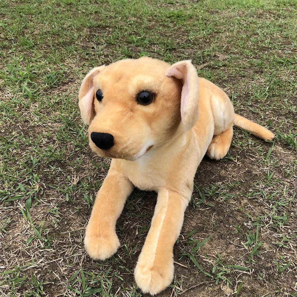 TigerTaleToys Лабрадор ретривер Собака Большая мягкая игрушка Реалистичная 46 см Домашняя большая собака Японский [Подлинный продукт]