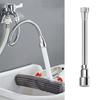 12/16/20/30/50cm Faucet Extender ABS+Stainless Steel Water Tap Hose  Sprayer Attachment