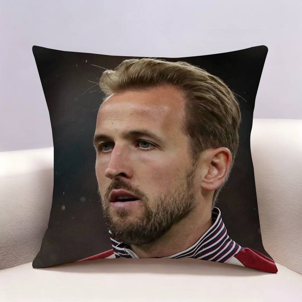 HHarry Kane football Doublesided print Pillow Case for Sofa Living Room Home office Decor Protective Cover