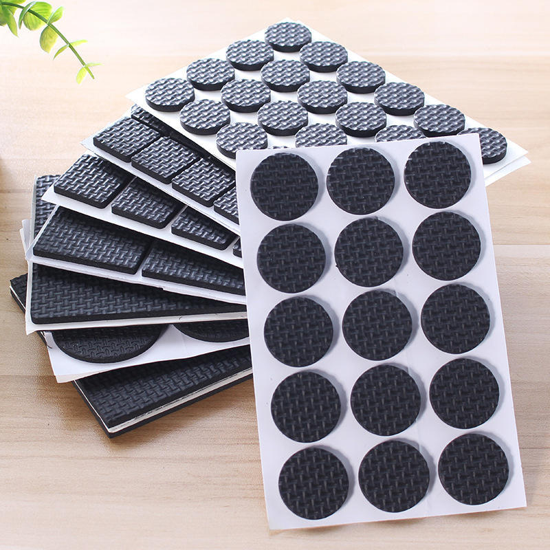12/30/48PCS Non Slip Furniture Pads Self Adhesive Furniture Grippers Chair Leg Pads Floor Protectors
