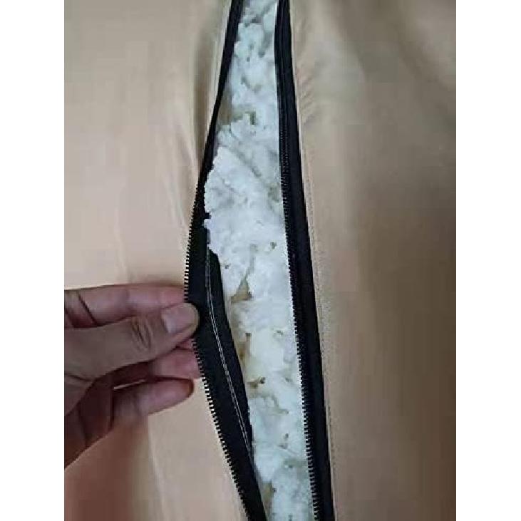 Внутренний чехол для кресла-мешка(Без наполнителя), 6 7 футов Внутренний чехол для кресла-мешка, дивана, сиденья, ленивого дивана, с высокой вместимостью, сменная наволочка на молнии