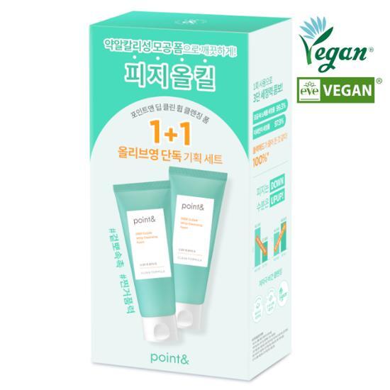 Point & Deep Clean Whip Cleansing Foam 120g 1+1 Special