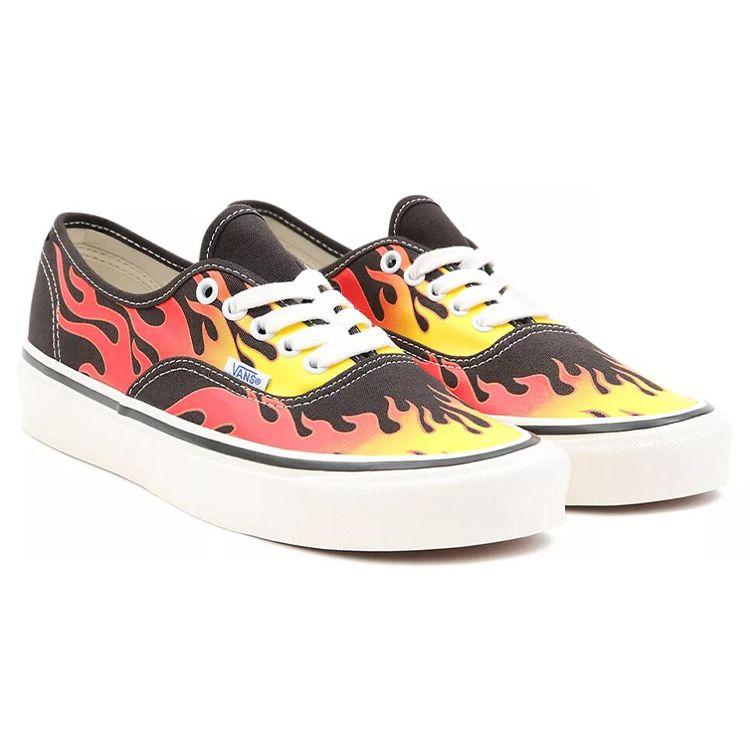 Vans Authentic 44 DX Anaheim Factory - Epic Flame Unisex Sneakers Black True-White VN0A38EN423