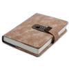 Password Lock Retro Password Book, Female With Lock Diary,  And Artistic, Adult Student, Ancient Style, Male With Thickened Hand Ledger
