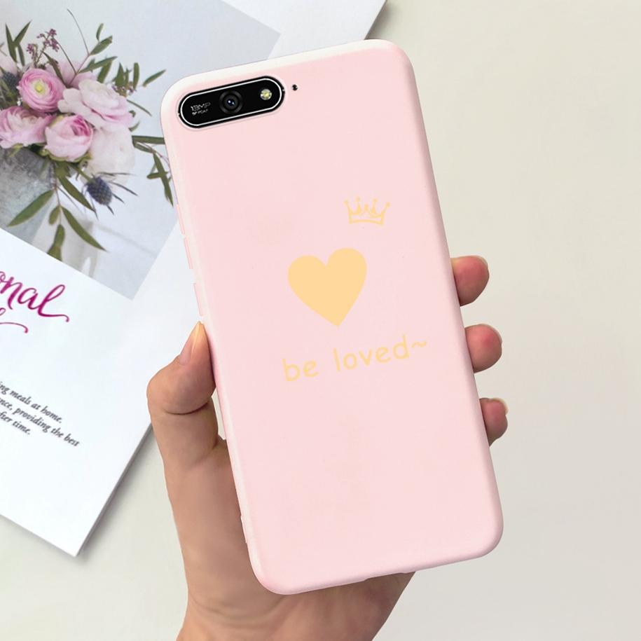 For Honor 7A Pro Case AUM-L29 Silicon Cover Cute Cartoon Soft TPU Phone Case For Huawei Honor 7A DUA-L22 Bumper on Honor7a Funda