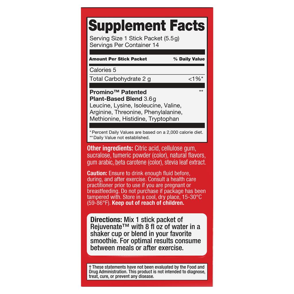 Rejuvenate Muscle Activator™, Drink Mix, Citrus Blast, 14 Packets, 5.5 G (0.19 Oz) Each