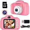 Camera for Kids - Kids Mate - 2.0 Inch HD Screen - 8MP/1080P - 32GB TF Card - Pink
