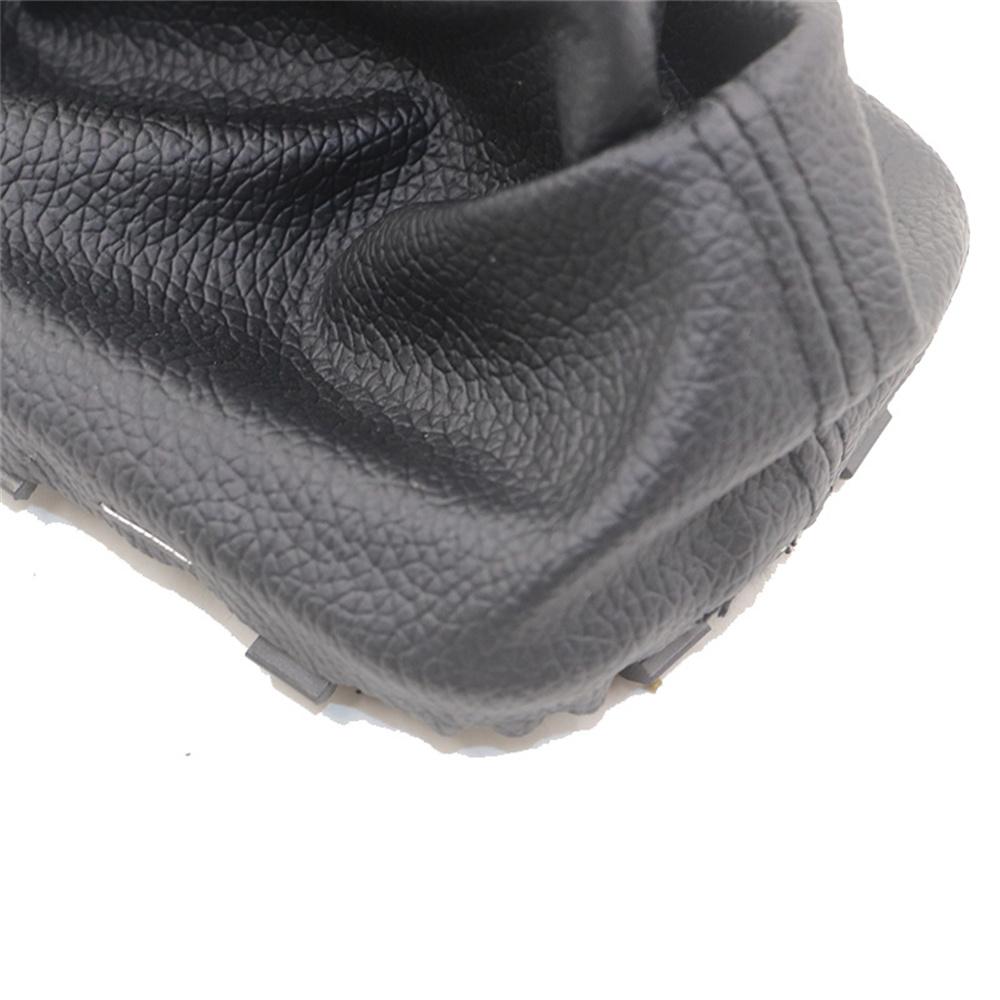 Черные кожаные чехлы ручки переключения передач для Kia Forte/Koup 2009-13 #84640-1M500WK