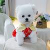 Creative New Year Pet Dress Chinese Style Pet Tang Clothes Pet Princess Skirt  Dress Up Accessories