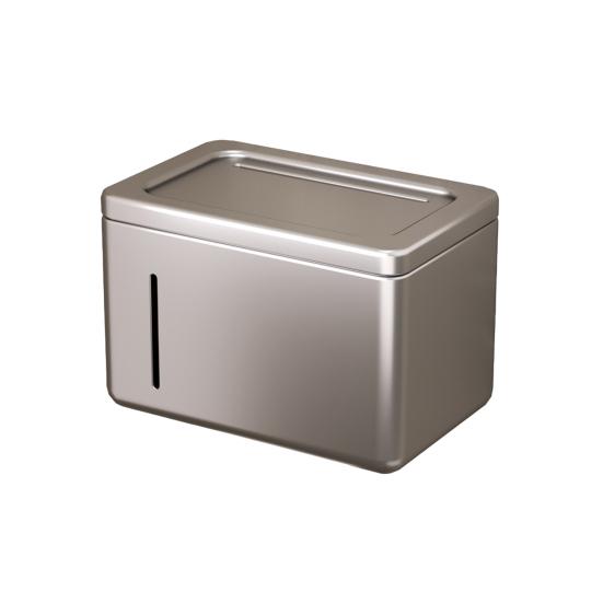 Napkin Storage Box Wall Mounted Waterproof Toilet Paper Holder Non-Drilled