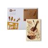KINOWA Original Handmade Quilling Musical Made In Japan "Violin" Wood-Painting Kit, Instrument,