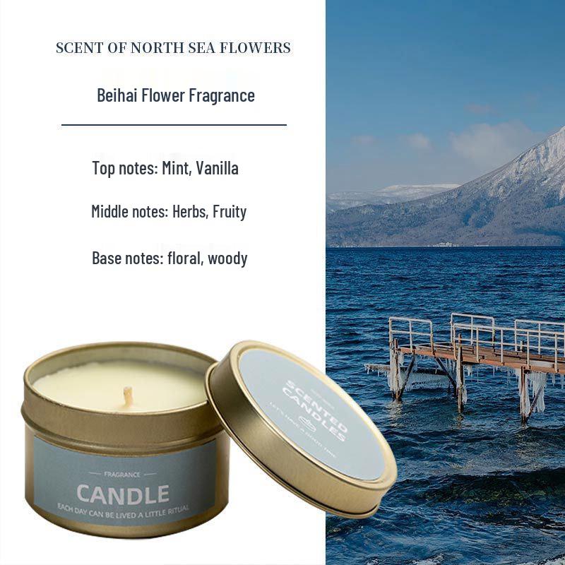 Romantic Rose Aromatherapy Candle Gift Set: Calming, Long-Lasting Scent for Bedroom Relaxation and Sleep Aid.