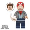 TopLovely Spiderman Peter Parker Minifigures MJ Mysterio Hydro Man Building Blocks Kids Toys WM6062