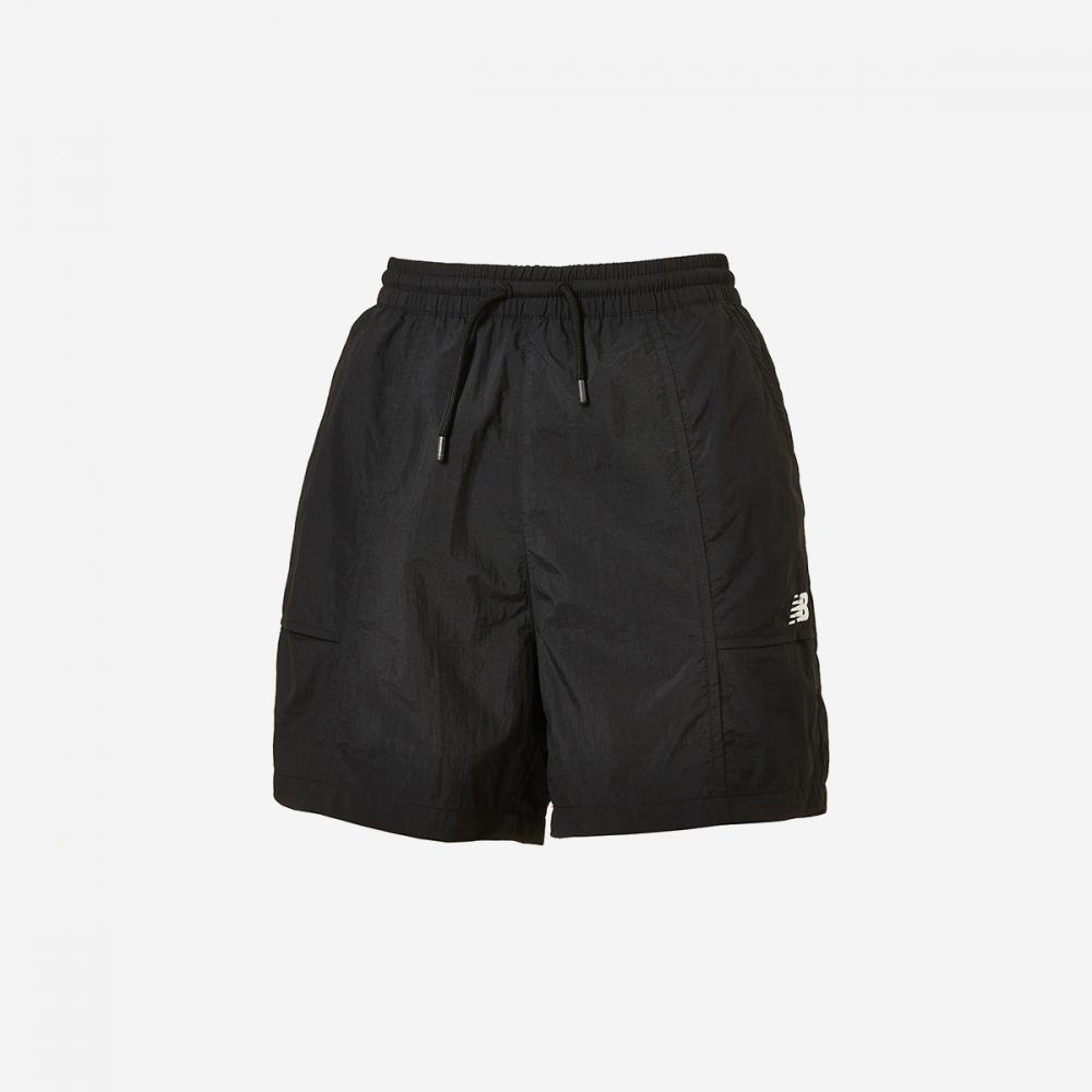 New Balance Женские легкие тканые шорты 4 штаны Nbnve2w422 19 черный