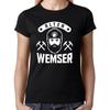 Old Wemser Wämser Ruhr Area Mining Sayings Comedy Fun Ladies Girlie T-shirt