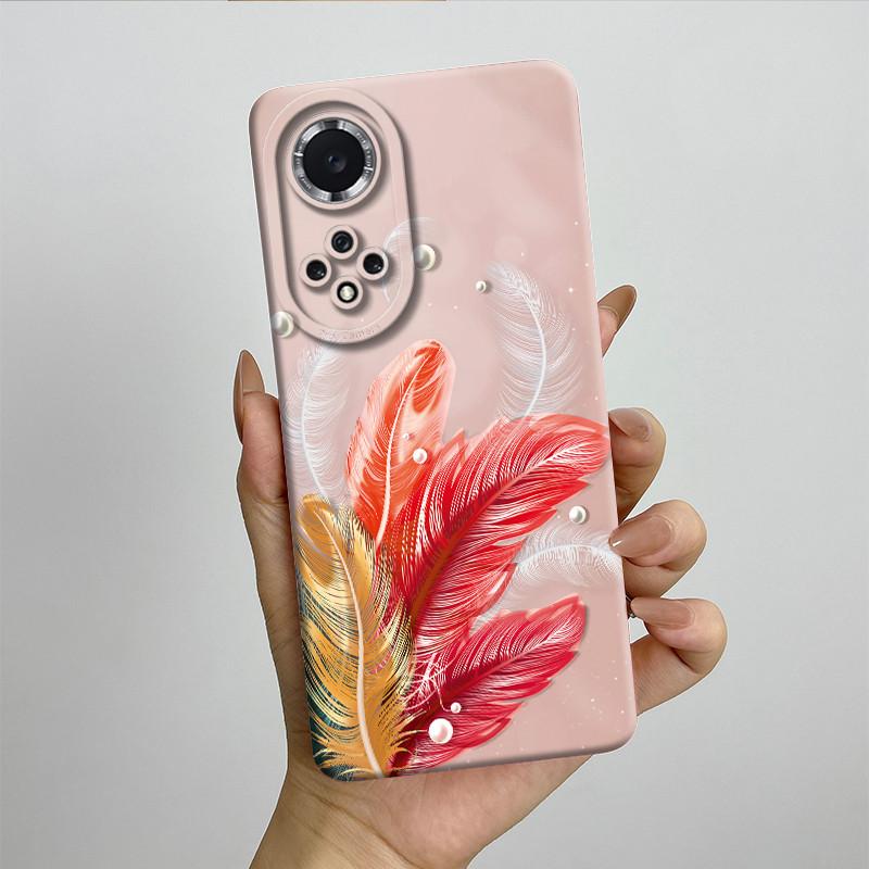 Чехол для телефона Huawei Nova 9 / Honor 50 NAM-LX9 NTH-NX9 Мягкий силикон Сладкий расписной Защитная задняя крышка Милый напечатанный корпус