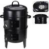 Wadiga Barbecue Barrel Smoker. The Black
