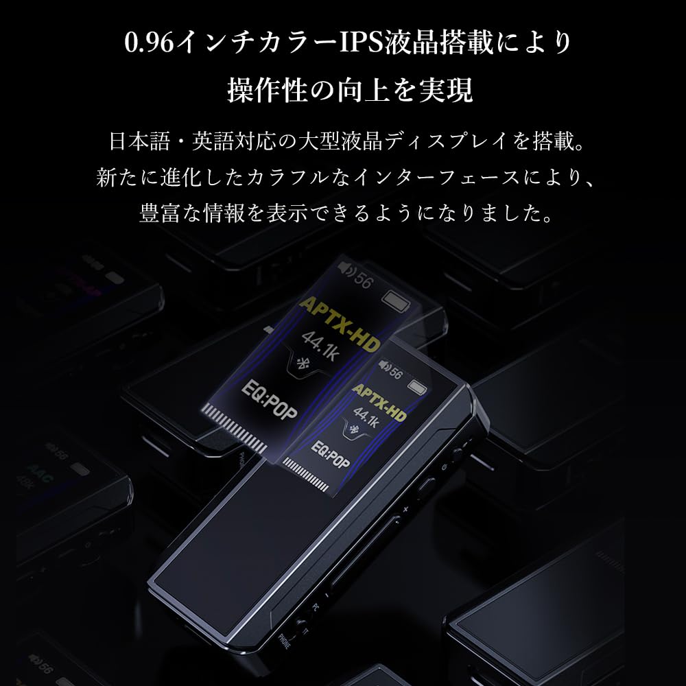 FIIO BTR13 Синий Bluetooth ЦАП-усилитель с QCC5125 Hi-Res Глобальный PEQ, LDAC, aptX, 3,5 мм 4,4 мм Балансный